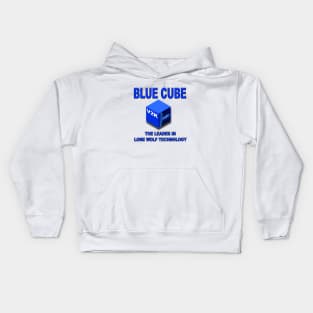 Blue Cube Tee Kids Hoodie